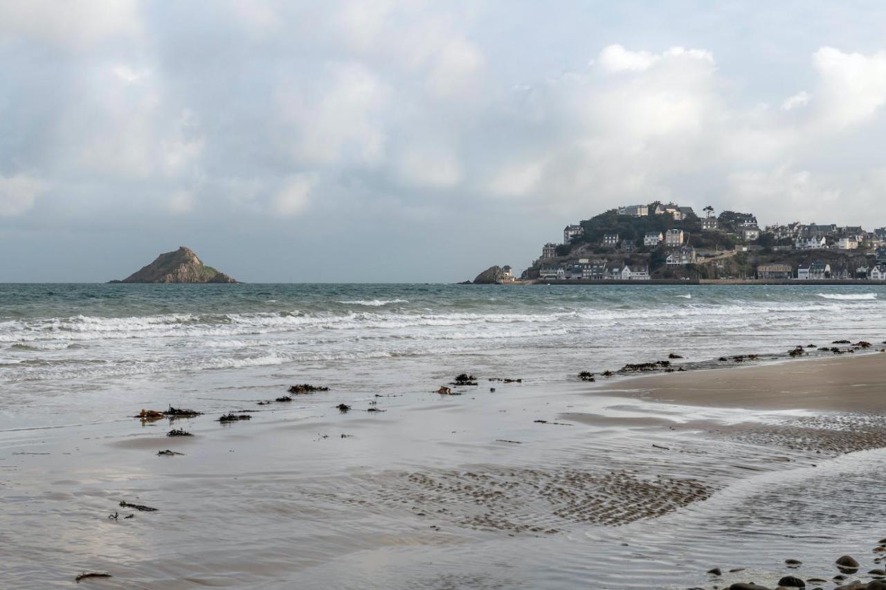 50M Plage, Appartement Vue Mer Pour 3 Pleneuf-Val-Andre Bagian luar foto