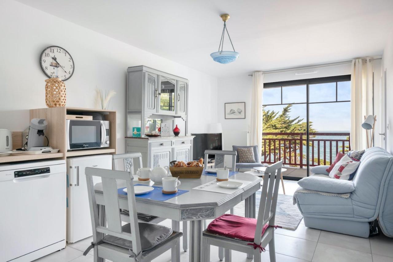 50M Plage, Appartement Vue Mer Pour 3 Pleneuf-Val-Andre Bagian luar foto